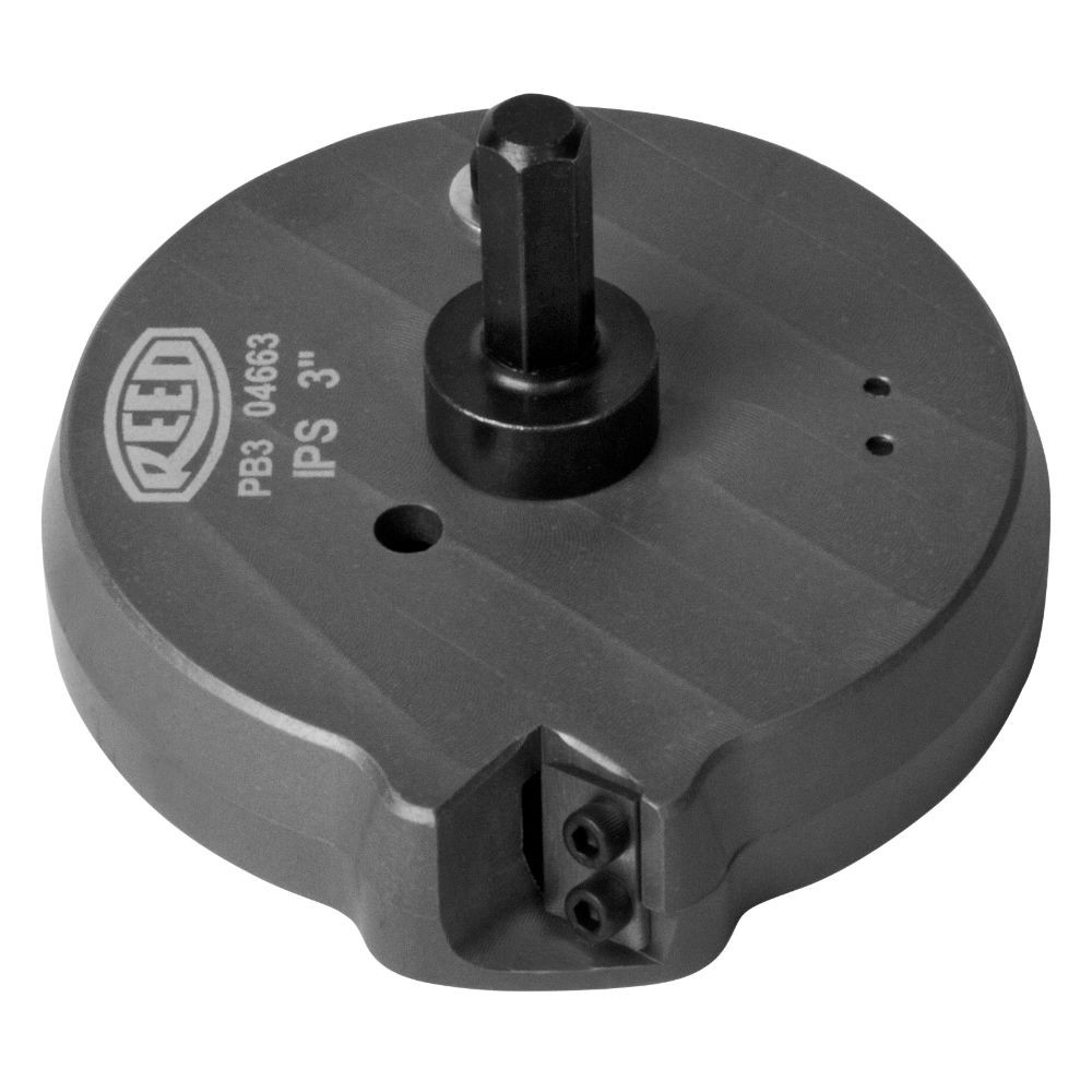 Reed 04663 PB3 Drill-Powered Chamfer Tool for 3in Plastic Pipe Deburr