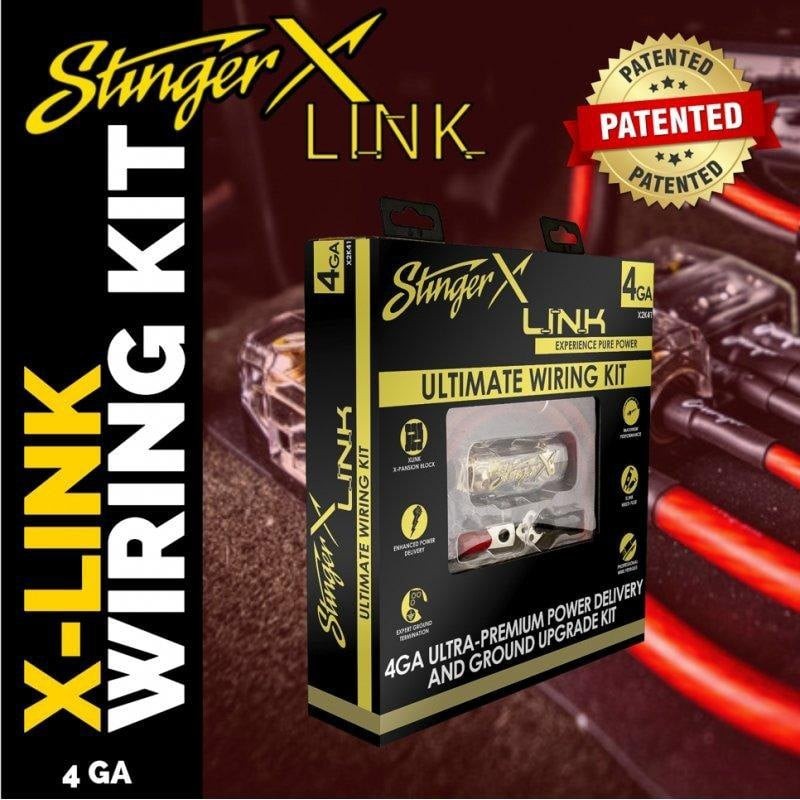 Stinger Power Ultimate 4 AWG Amplifier Wiring Kit