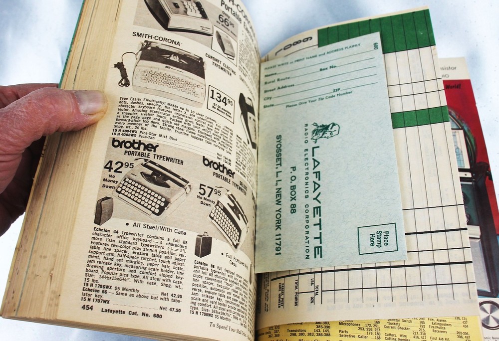 Vintage 1968 Lafayette Radio Electronics Catalog