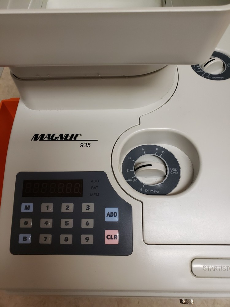 Magner 935 Coin Sorter Machine Automatic Coin Counter