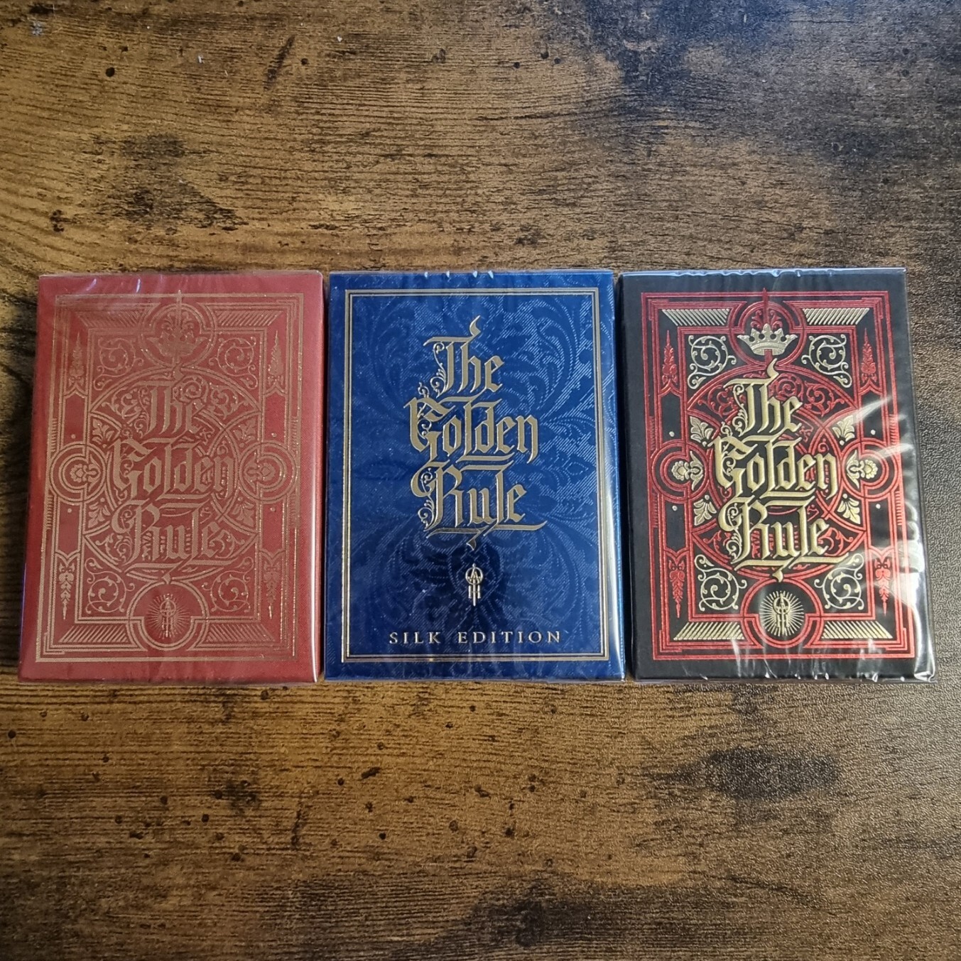 The Golden Rule Deck New & Sealed Limited Edition Rare Lotrek Oath Playing Cards