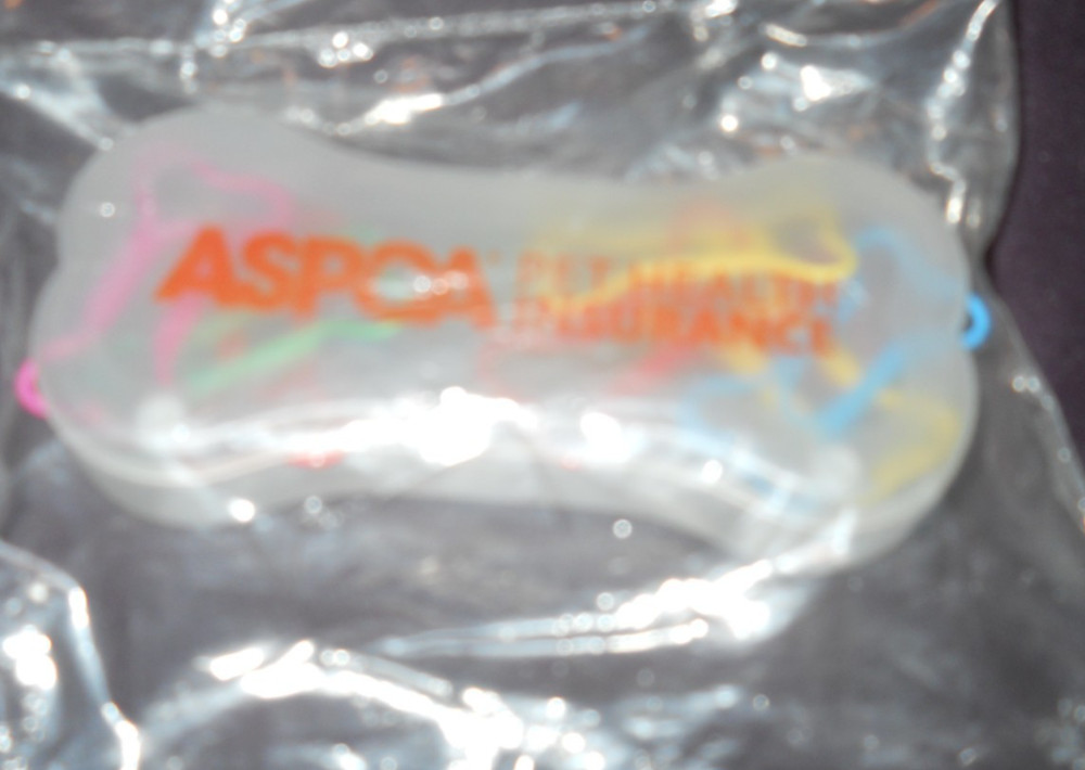 *  NEW ~ 10 Pcs Dog Bone Paper Clips  ~multi colored ~ dog bone case