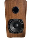BT LP-Player Turntable with Stereo External Speakers USB MP3 Conversion Brown