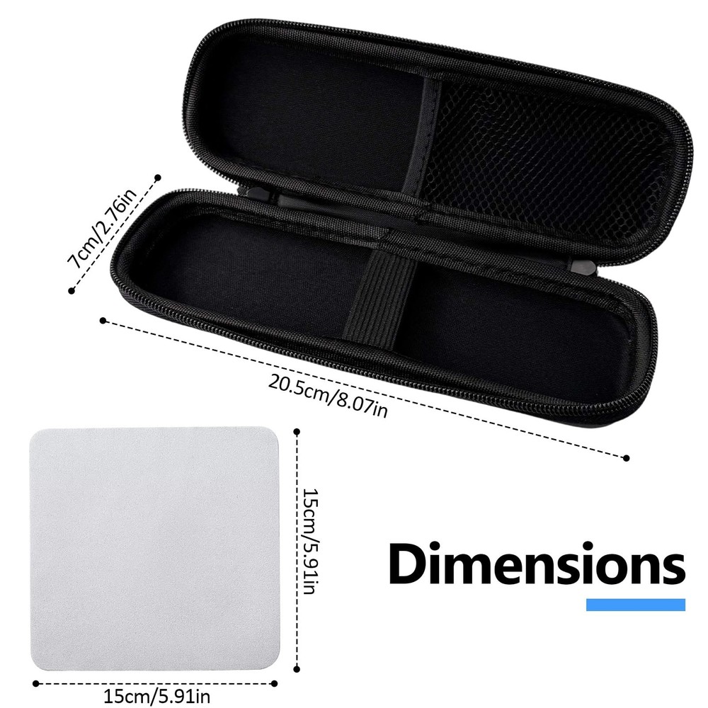 Portable Case for Scale Master with Cleaning Cloth,Storage Box for Advanced D...