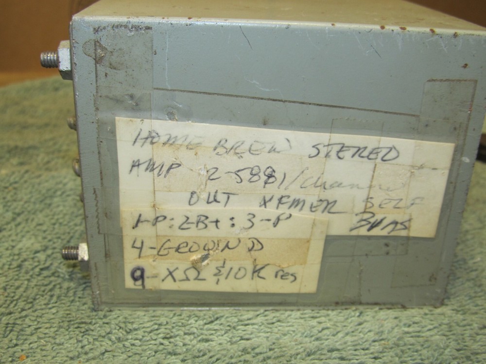 Vintage Output Transformer, Triad?