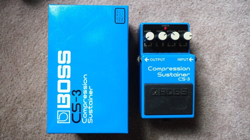 BOSS CS-3 Compression Sustainer Guitar Effects Pedal