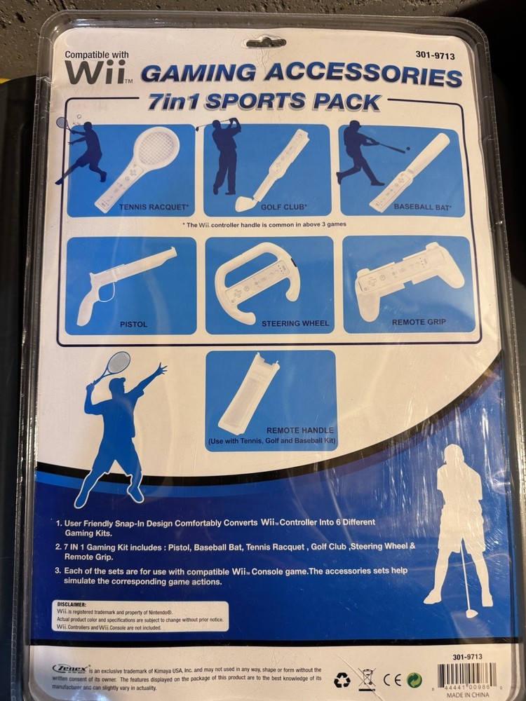 Nintendo Wii Accessories Gaming Bundle