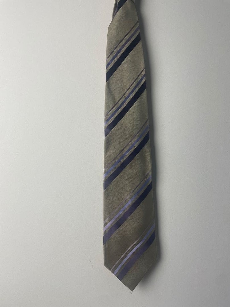 GUCCI striped silk tie