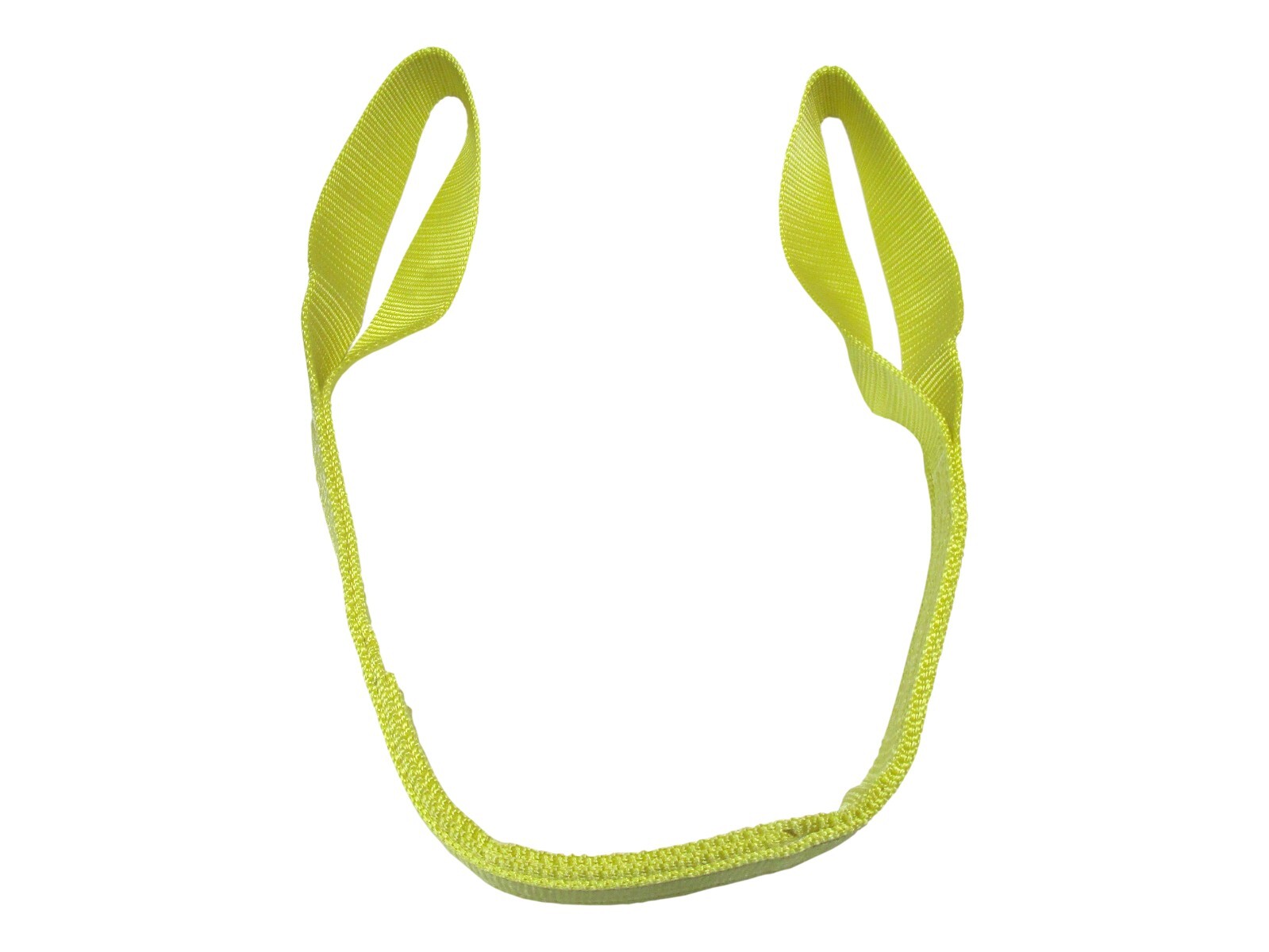 Domestic Nylon Lifting Web Sling 2" x 4' Eye & Eye 2-ply Choker Pull Tow Strap