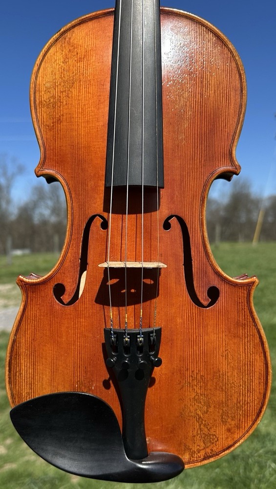 Beautiful Violin 4/4 Antiqued 2-Pc Back