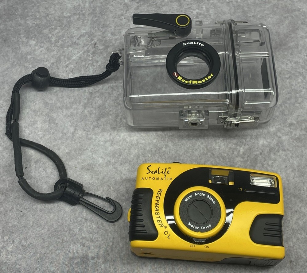 Sealife Automatic Reefmaster CL Wide Angle 35mm Dive Camera w Underwater Case