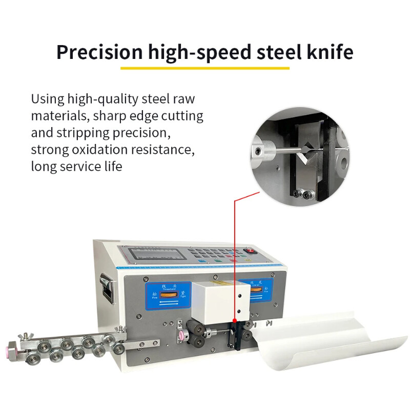 Fully Automatic Computer Wire Stripping Machine Offline Wire Stripping Machine