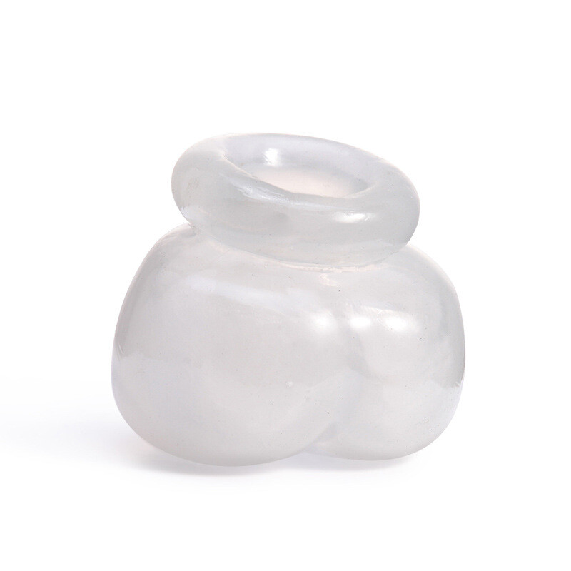 Male Bull Bag Ball Sleeve Stretcher Ox Bullballs Testicle Enhancer Scrotum BDSM