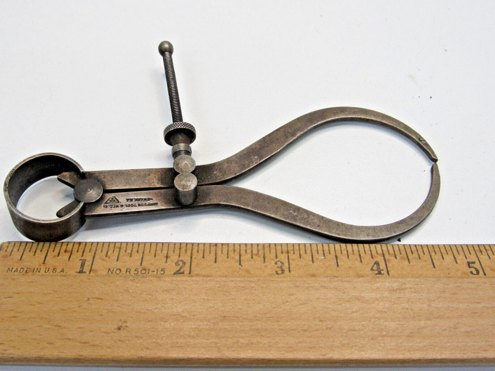 Vintage Sampson Tool 4" Outside Spring Caliper -A8