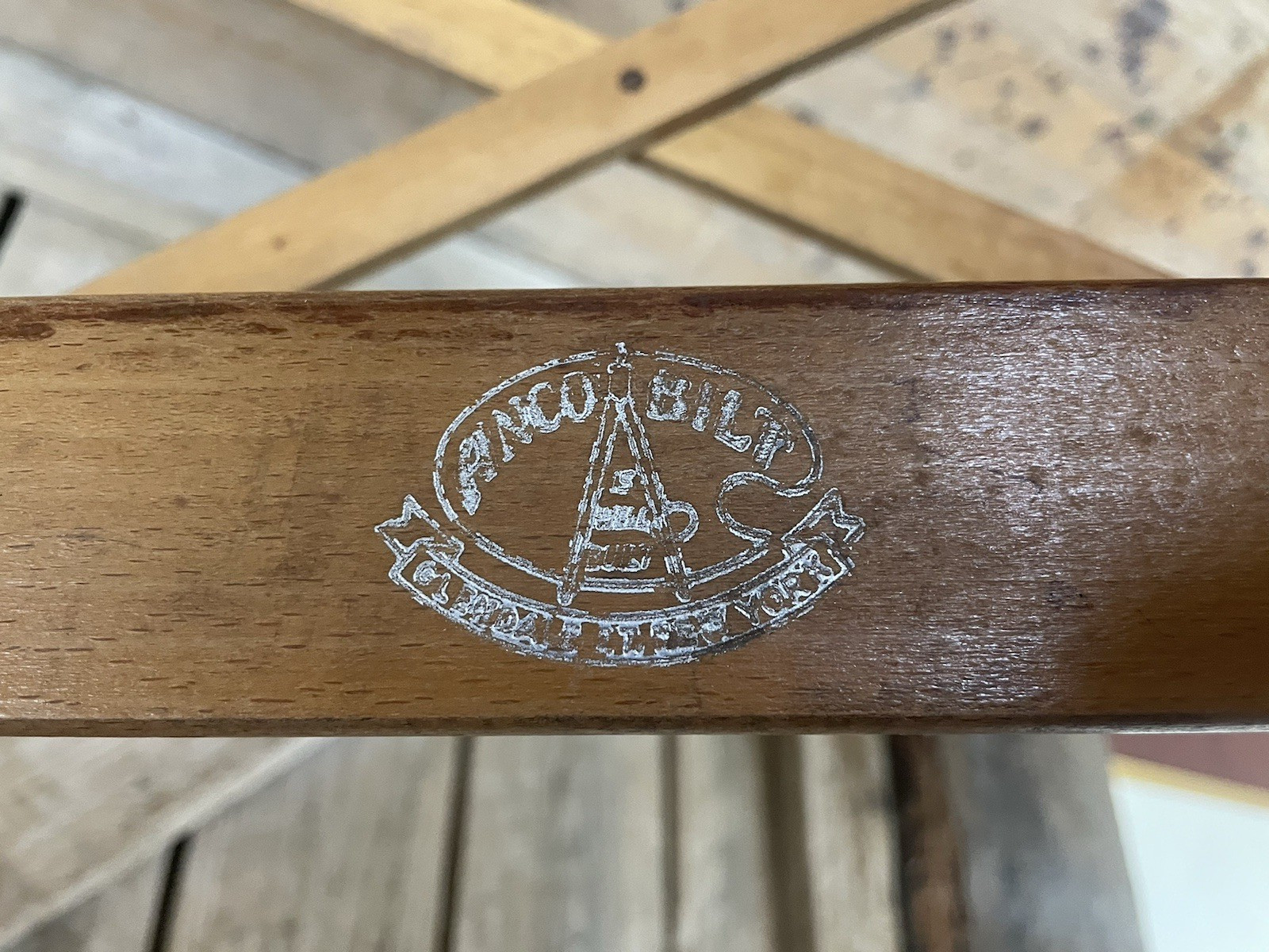 Vintage ANCO-BILT DRAFTING TABLE maple Adjustable tilt and height