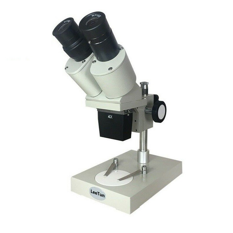 40X Optical Binocular Stereo Microscope with WF10X Eyepiece 4X Objective Tools