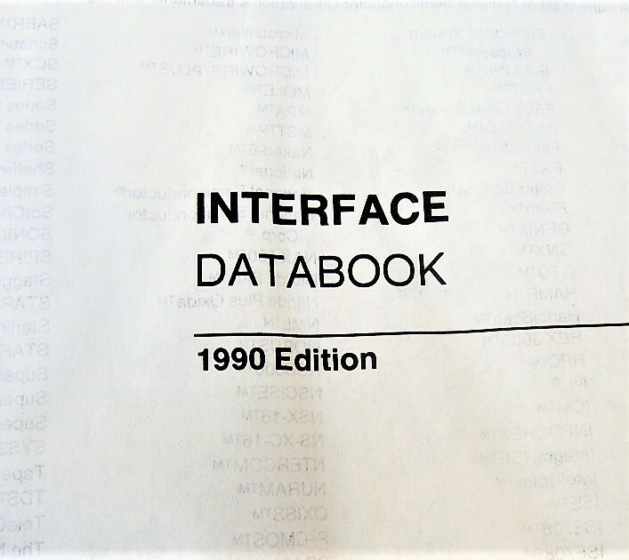 1990 National Semiconductor Interface Databook