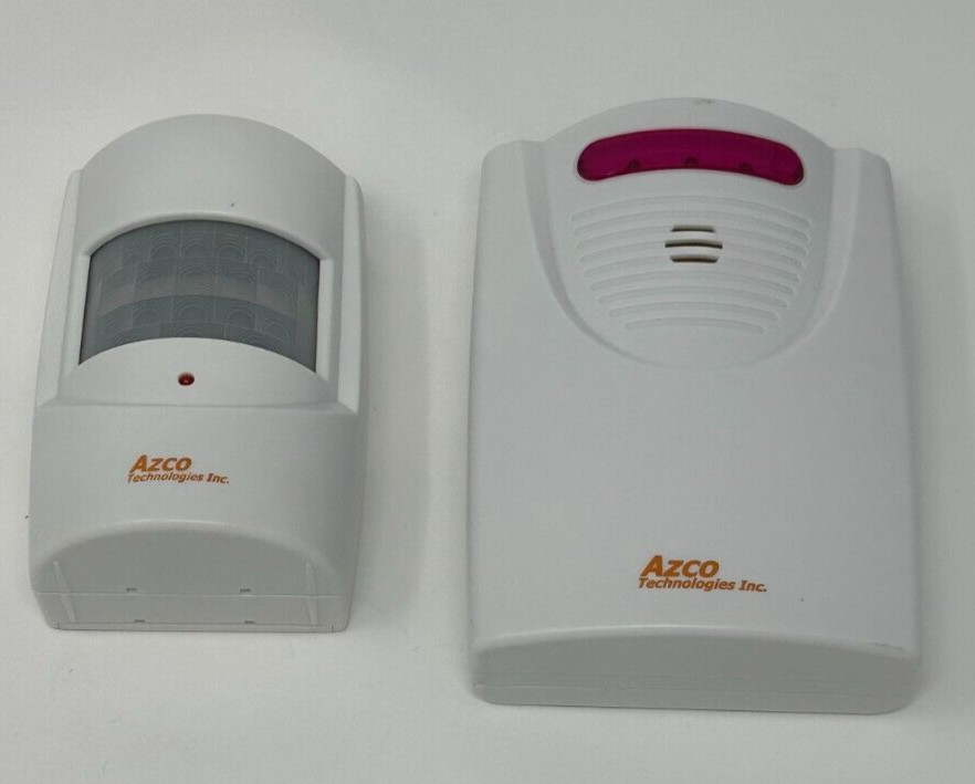 Wireless Driveway Alert Kit. Motion Activated Sensor. 200ft Range. 25ft Sensing