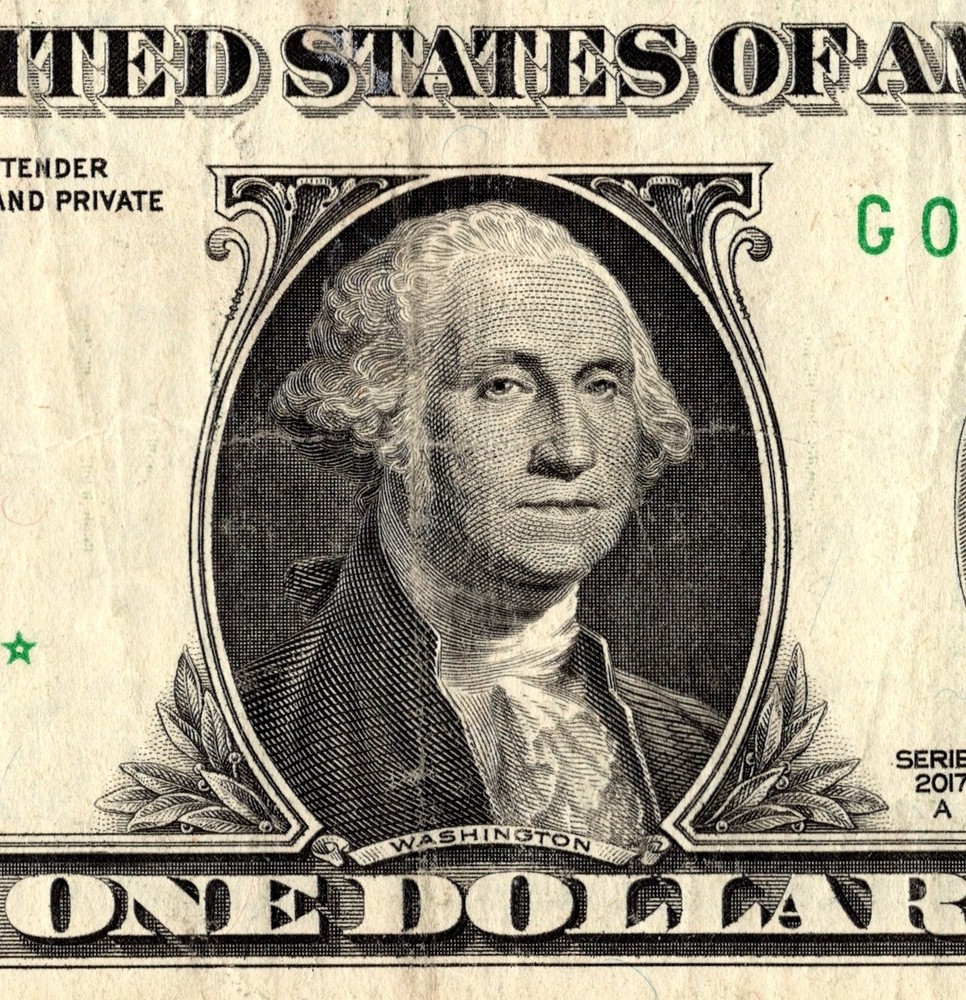 2017 G Star note Fancy Serial Number Regular Run