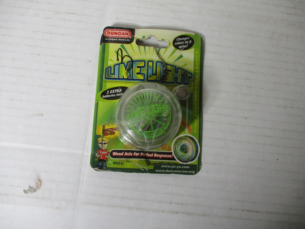 Duncan LIMELIGHT Beginner YO-YO Light-Up, Changes Color 2009 Green