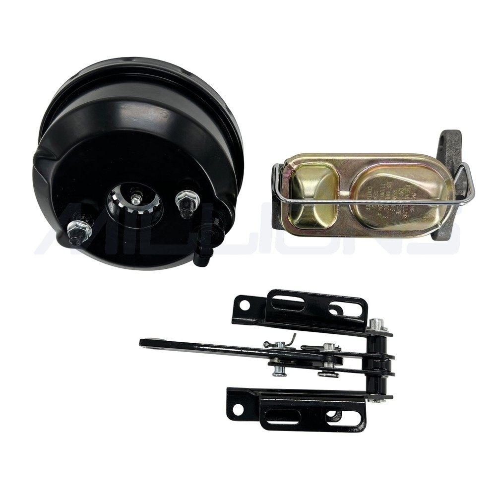 7" Single Power Booster Brake Conversion Kit&Valve For 1957-77 Ford F-100 Truck