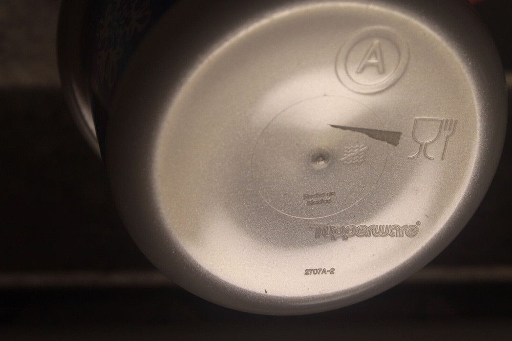 Tupperware Nesting Canister Bowl #2707A Winter Winds