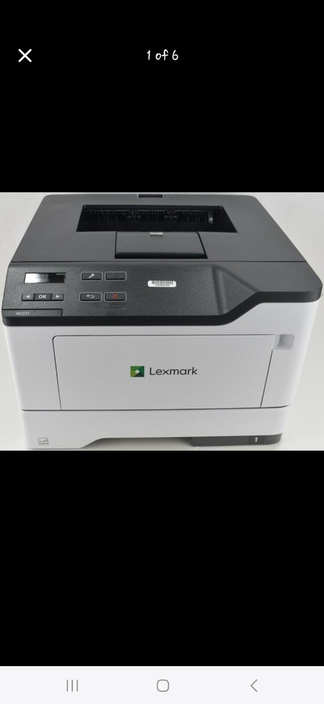 Lexmark MS321dn Monochrome Laser Printer – High-Speed, Duplex, Business-Ready