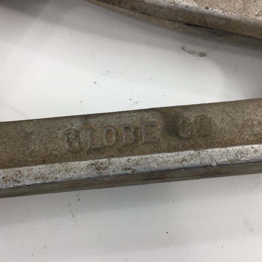 (2) Globe Cable Conveyor Sheave Aluminum Side Panel Triple Sheave 21"