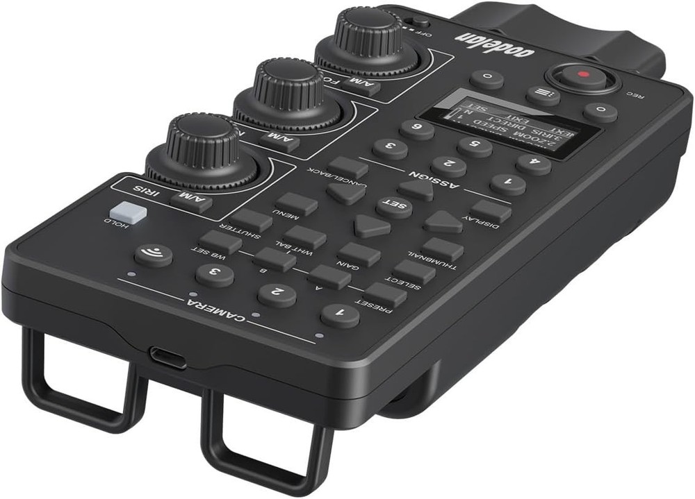 Updated Wireless/Wired Camera Remote Control for Sony & Canon – Focus, Iris,Zoom