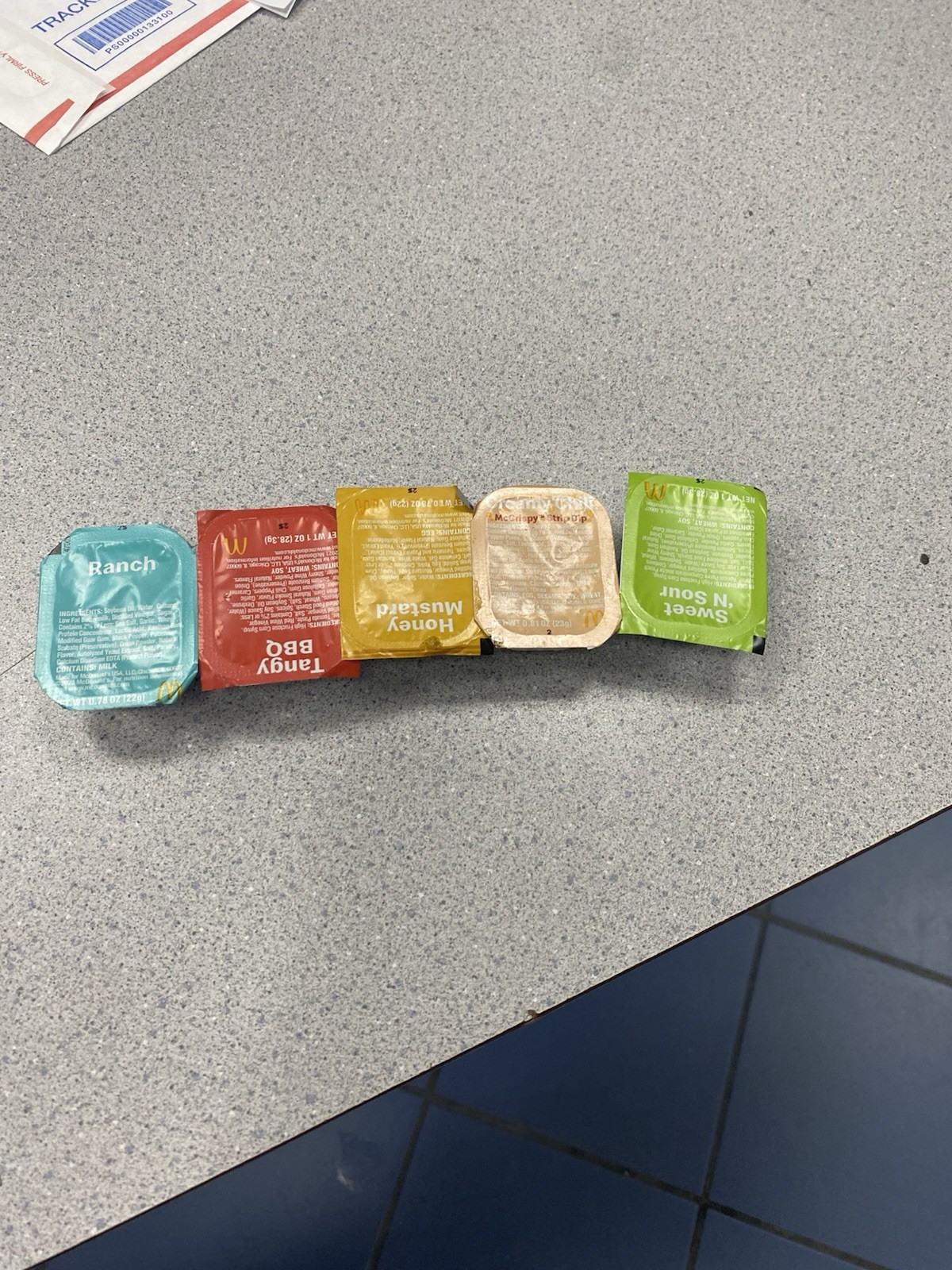 McDonald’s Mix Lot Of Dipping Sauces (Lot Of 50)