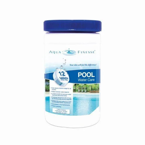 AquaFinesse Aboveground Pool Tablets - 12 Tablets
