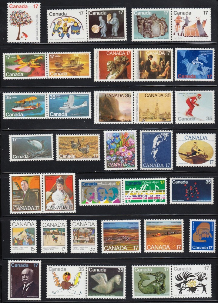 Canada = 1968-1981 Years Collection = MNH