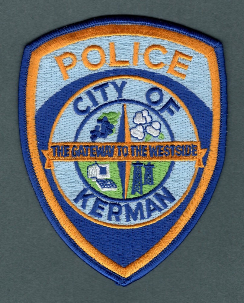 Kerman California Police Patch