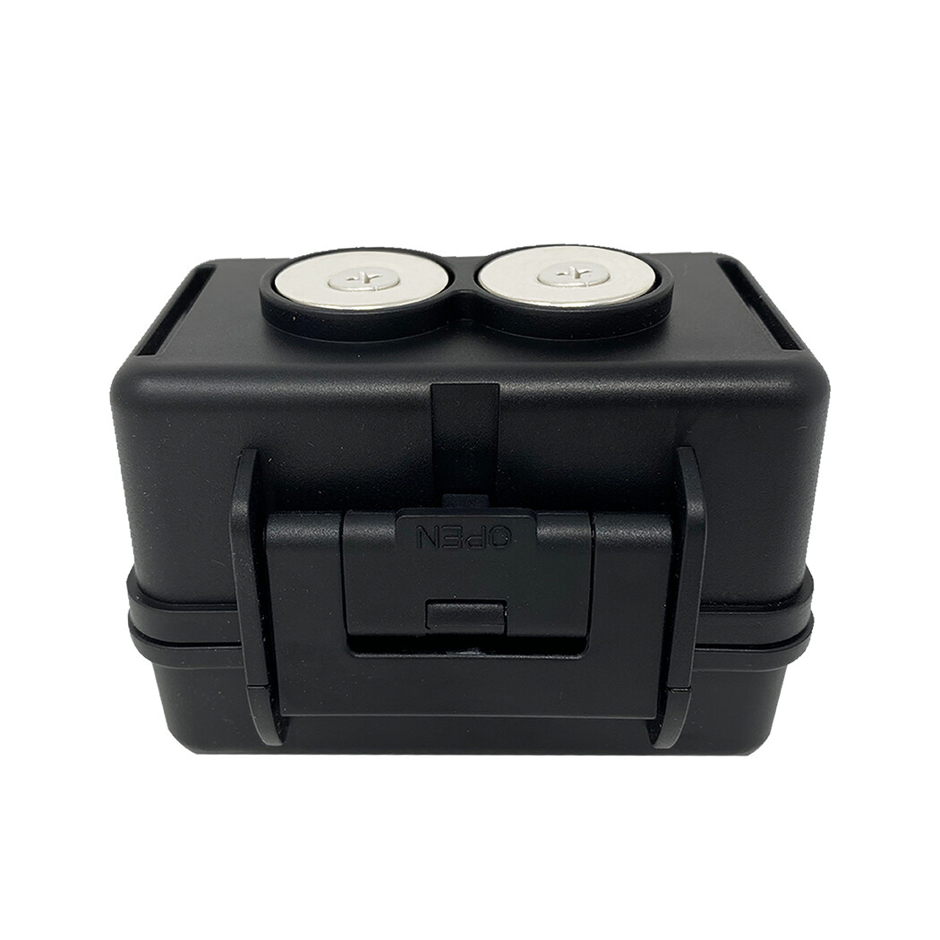 Magnetic Hide A Key Fob Waterproof Magnet Stash Box Under Vehicle GPS Holder