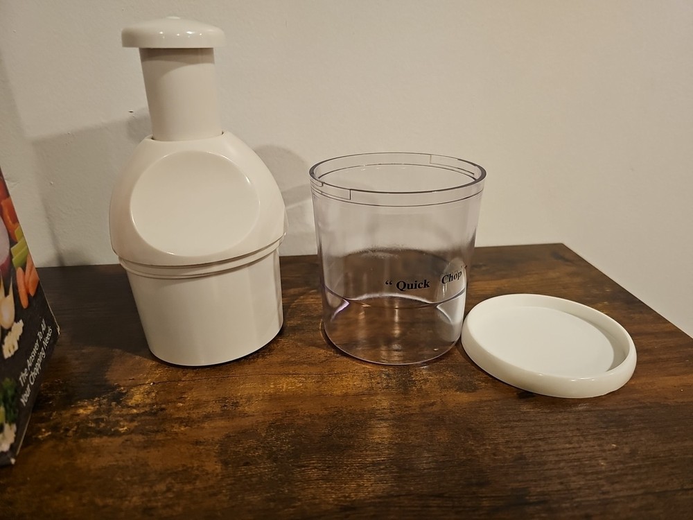 Quick Chop Chef's Kitchen Mate Chop Mince Slice & Dice Fruit/Vegetable Open Box