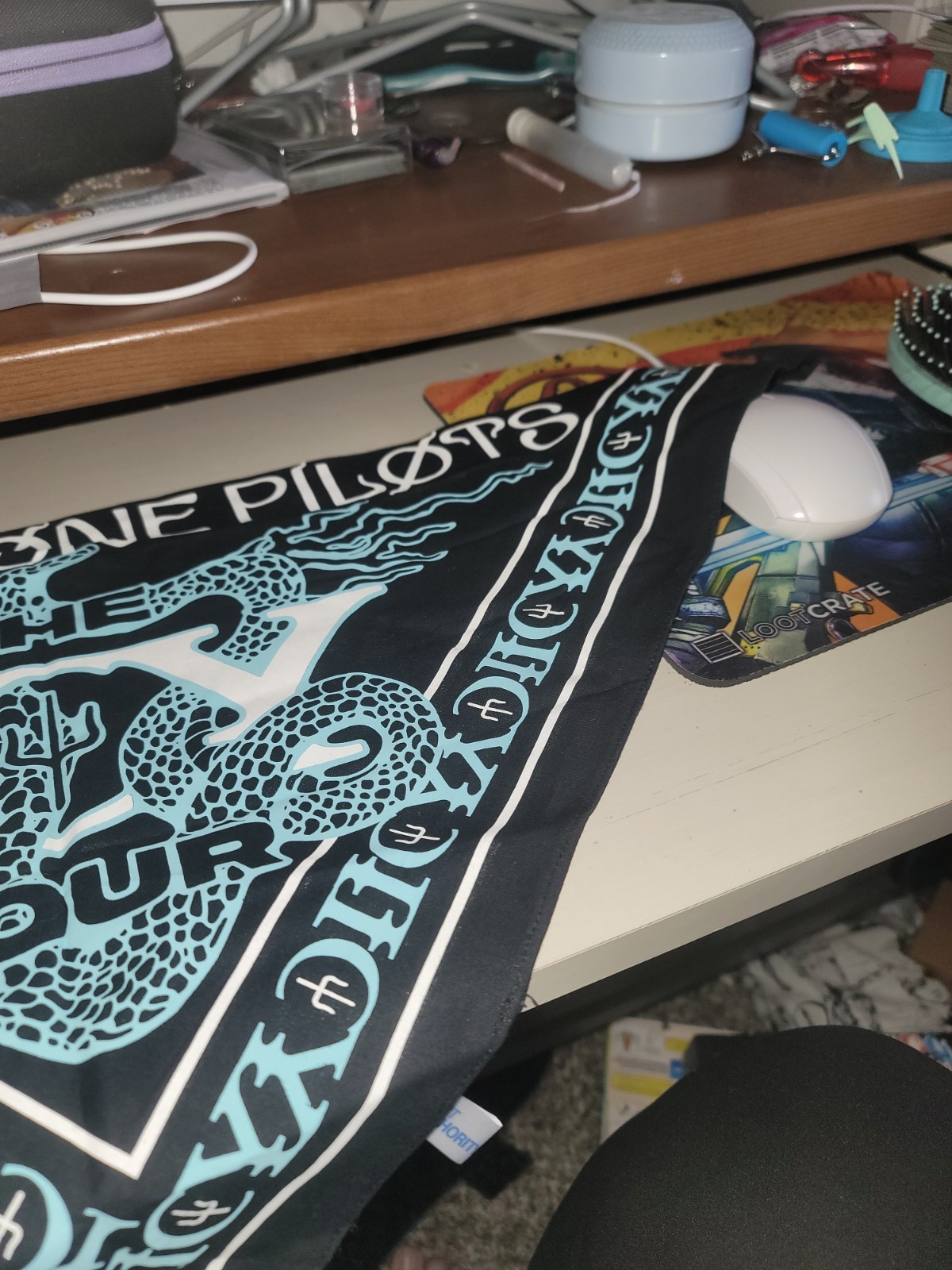 Twenty One Pilots Icy Tour Bandana Scarf Concert Merch ICY TOUR