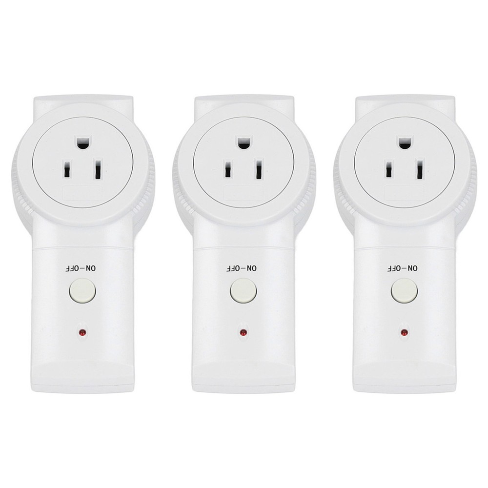 Wireless Switch Socket Kit Efficient Remote Control Function For Home Use New