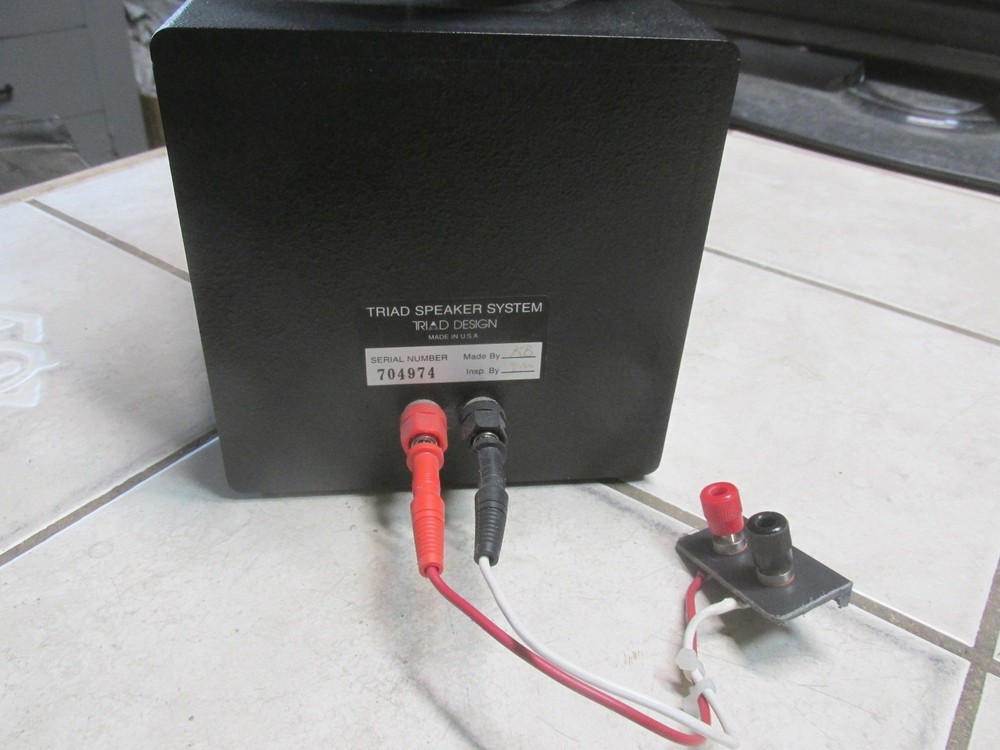 Triad Cube Speaker Works Good