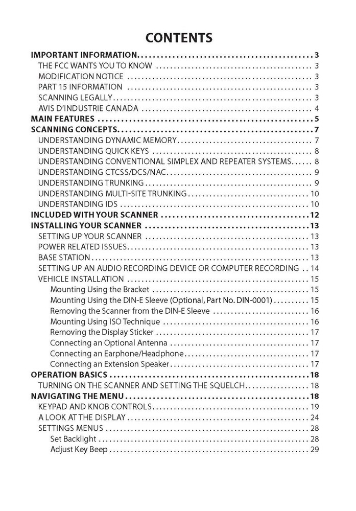 Uniden BCD996P2 Instructions Operating Manual User Guide Coil Bound