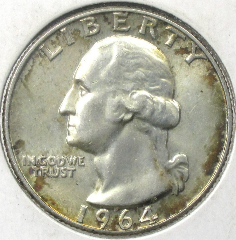 1964 Washington Quarter Dollar