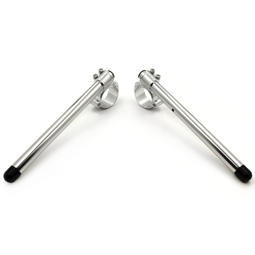 HTTMT- 50mm CNC Higher Raised Riser Clip Ons Clipon Fork Handle Bars 7/8" Handle