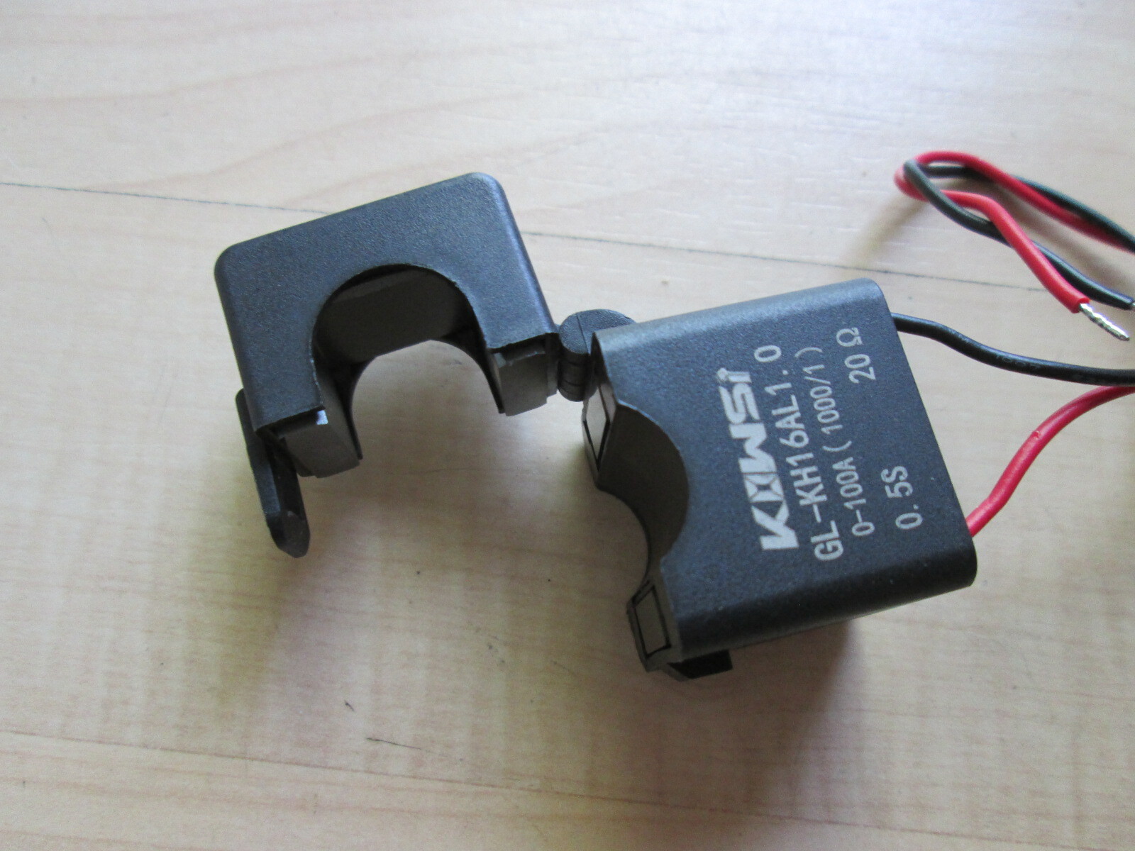 Electric Power Consumption Usage Meter Watt Meter 120/240 VAC 0-100 Amps #E12A