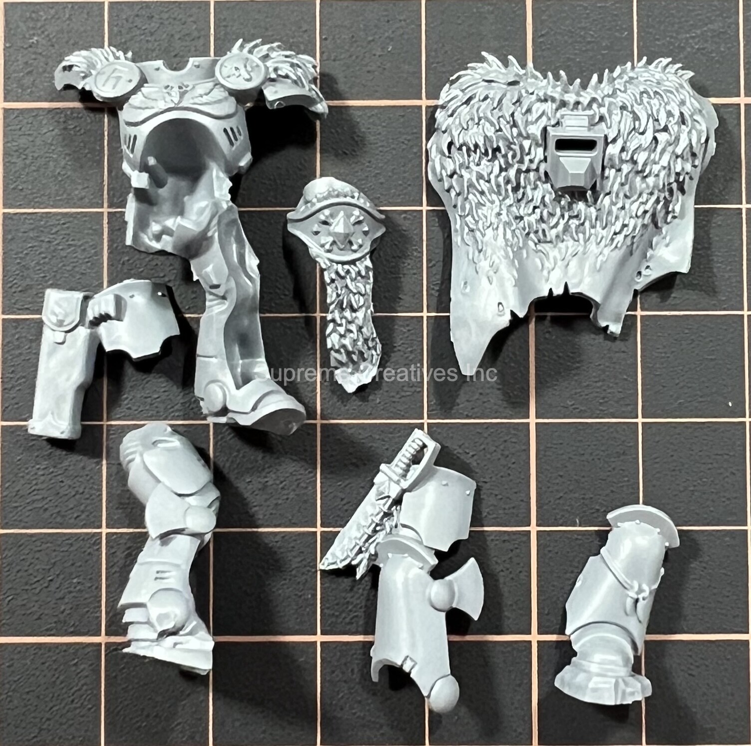 BITS SPACE WOLVES WOLF GUARD HEADTAKERS HEAD TAKERS ASTARTES WARHAMMER 40K