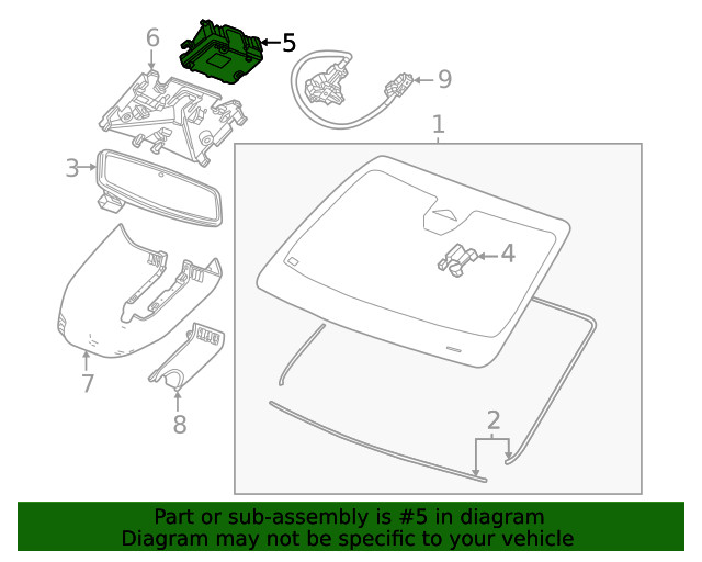 Genuine GM Front Camera 85026803