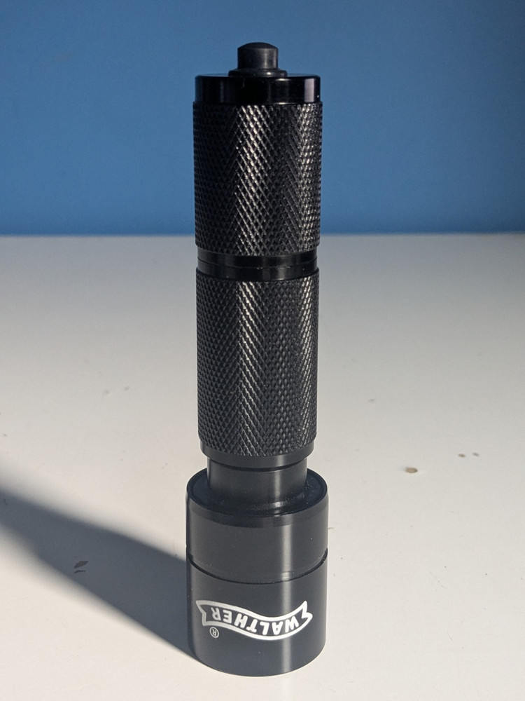 Walther Flashlight 5" Tall W/ Carrying Case