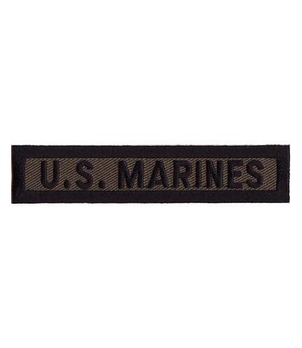 Marines Green & Black Tab Patch, U.S. Marines Patches