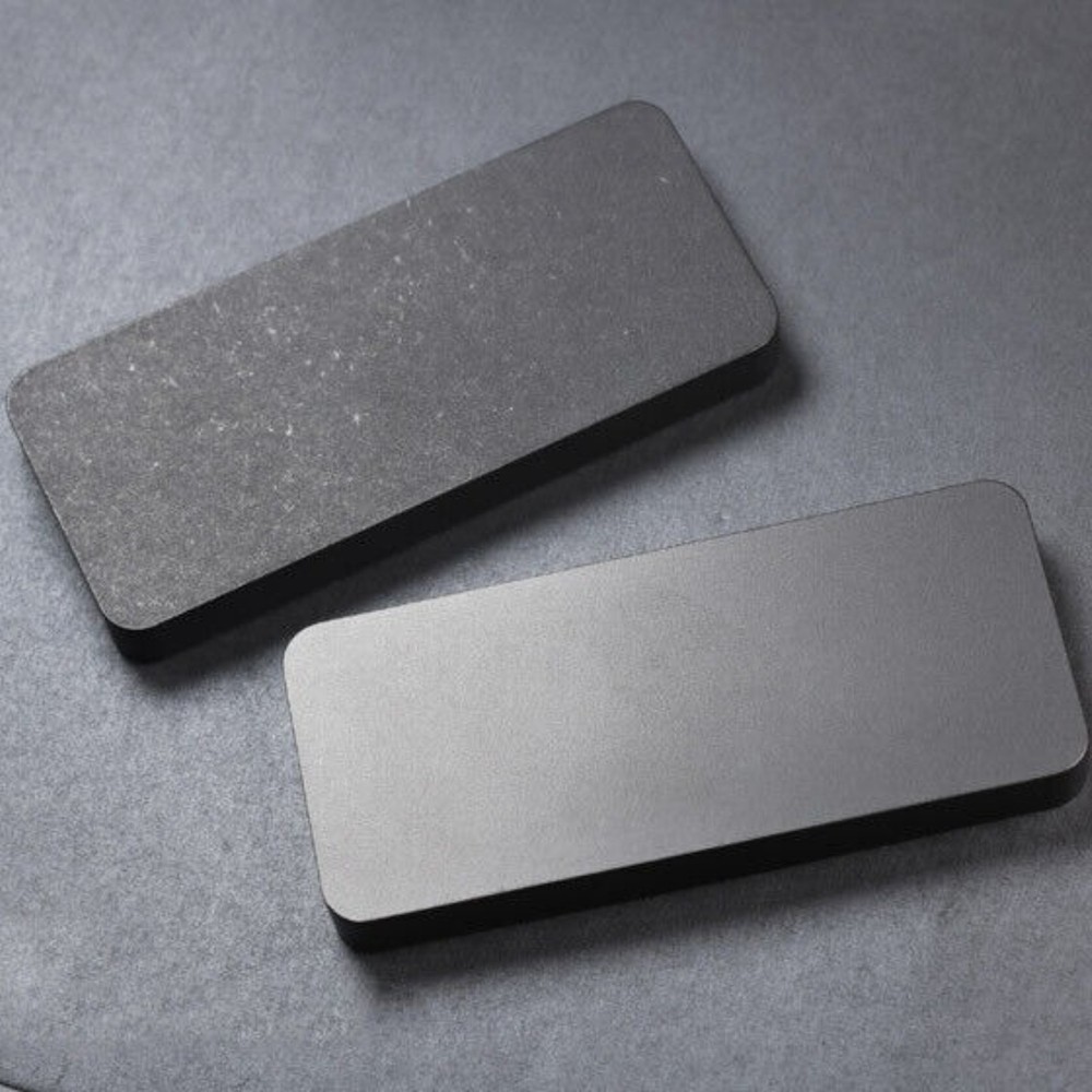 1PC TC4 Titanium Alloy Block Rectangular Titanium Paperweight Decorate Gift