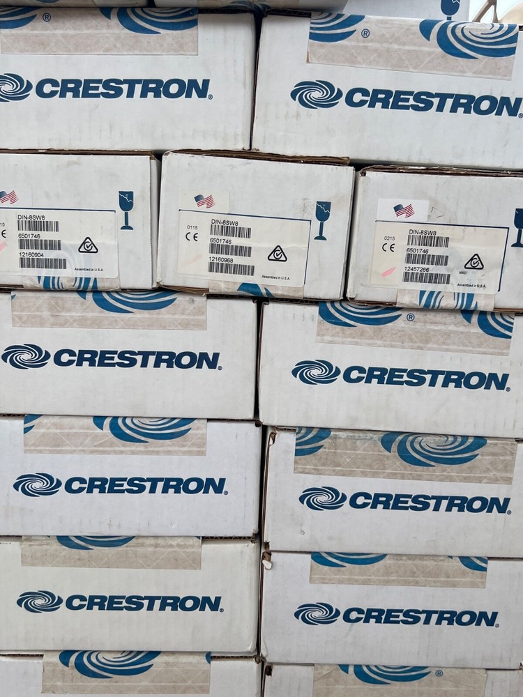 CRESTRON MODEL DIN-8SW8 HIGH VOLTAGE SWITCHING 6501746