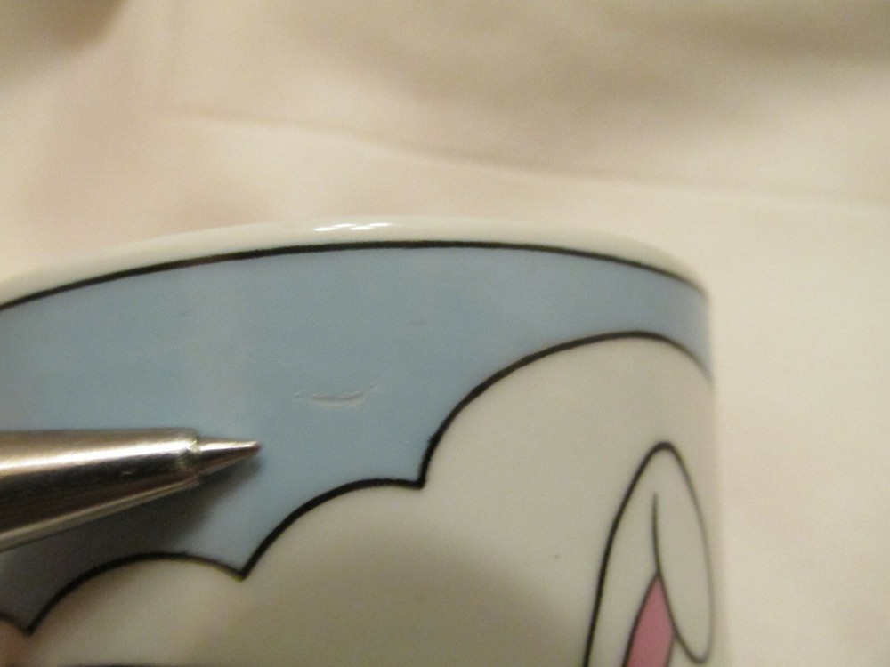 Easter Bunny Rabbit Beach Egg Basket Spring Coffee Tea Cup