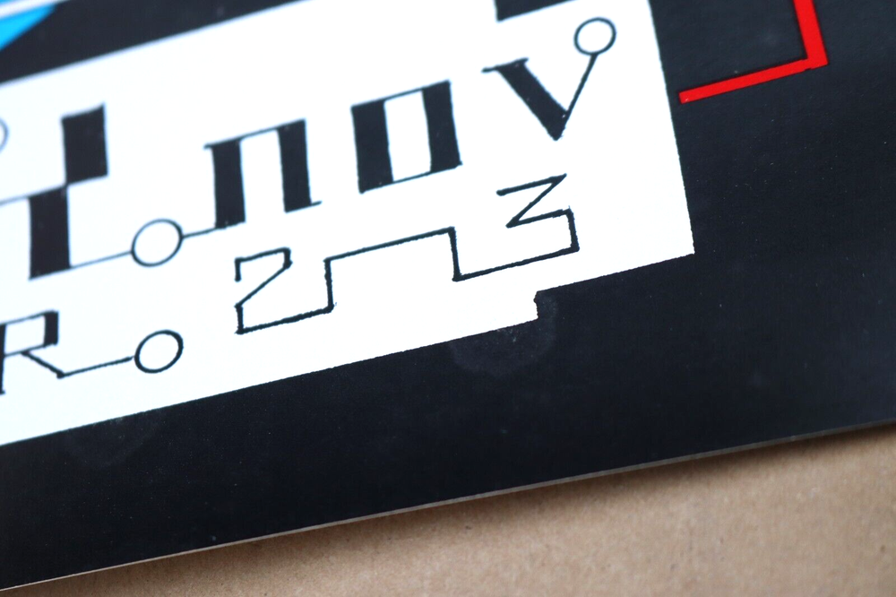 1984 RICK GRIFFIN GRATEFUL DEAD BERKELEY CONCERT POSTER PHARAOH 18X23" RARE